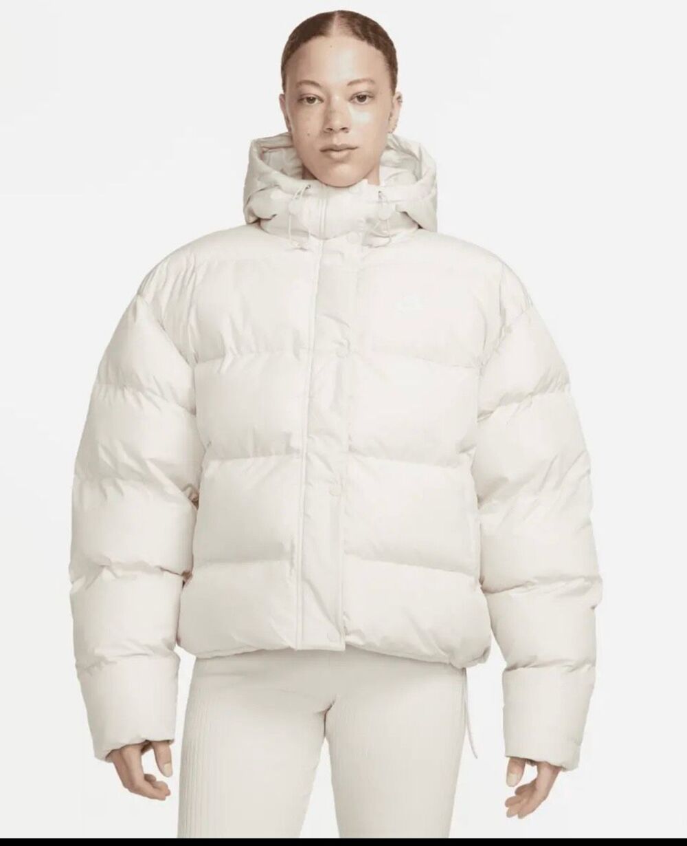 NIKE Sportswear Metro Puffer Therma-Fit Loose Hooded Jacket Sz Small, NWT